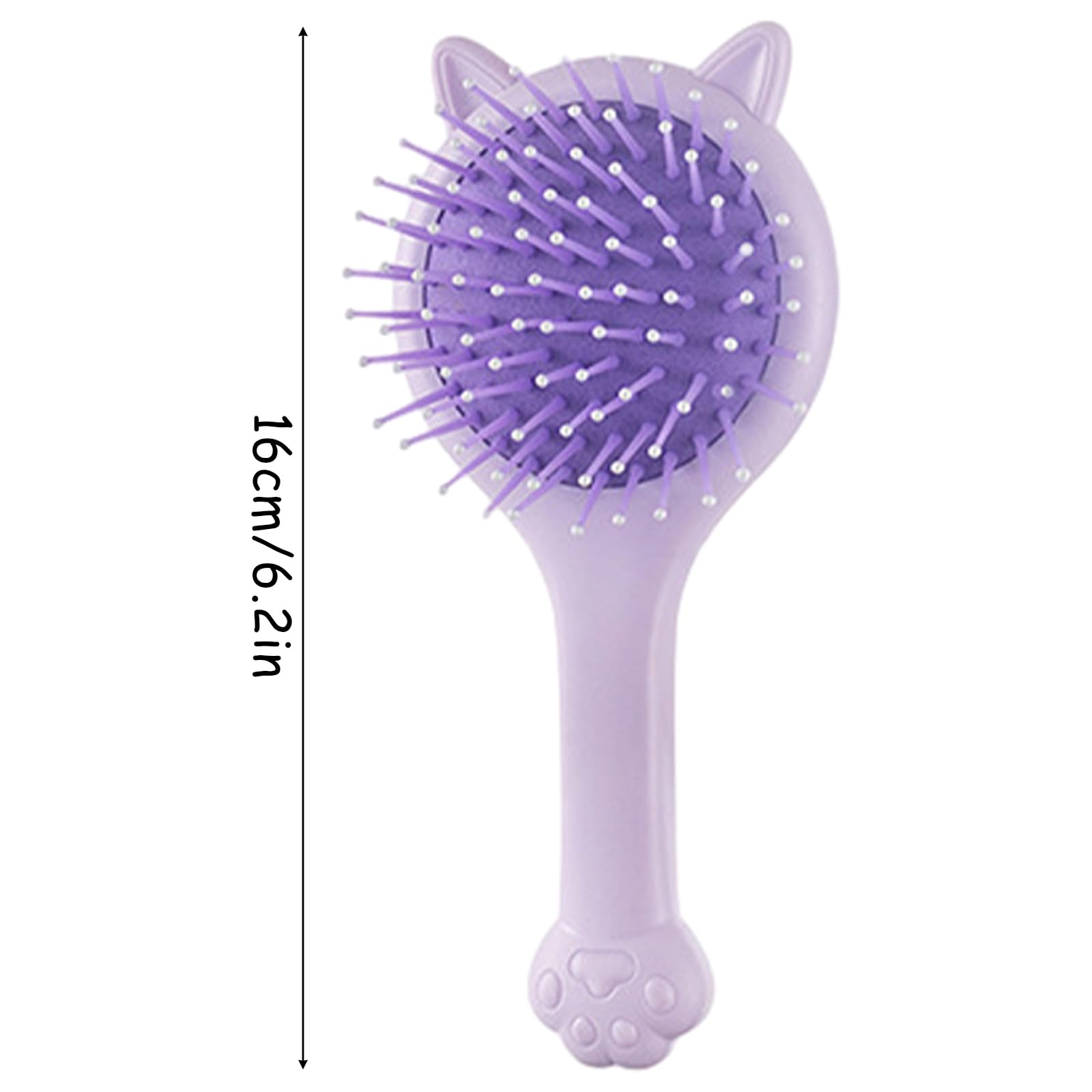 9 Pcs Hair Brush, Kids Hair Brush Set Animal Baby Hair Brush Tangle Teezer Hair brush Wide Tooth Toddler Hair Brush for Kids Curly Straight Hair - Image 2