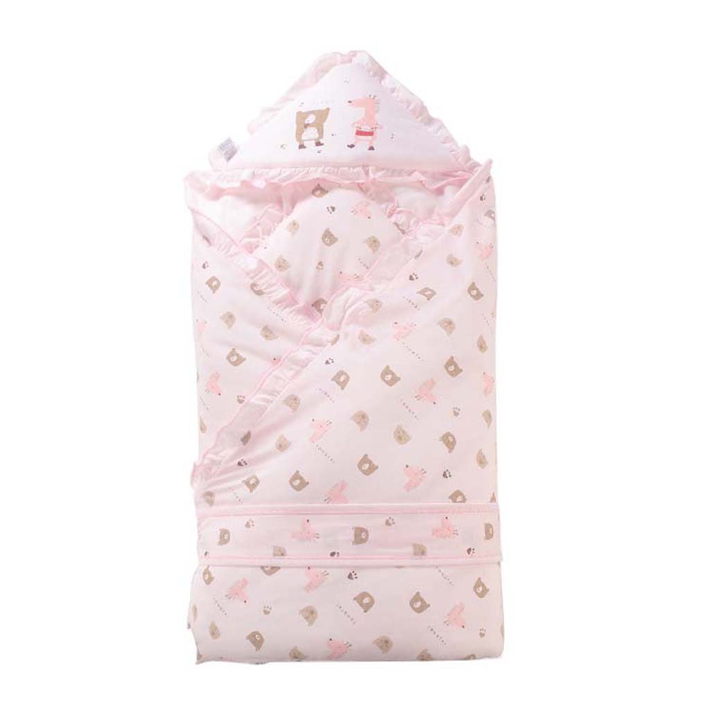 HYLR Baby Pucktücher Baby Swaddle Decke Tücher, dicker Abschnitt Baby-warme Steppdecke 90 * 90 cm Liner Removable Swaddling Blanket