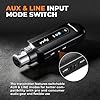 POGOLAB UHF In-Ear Monitor System with XLR Connector, Portable Wireless In-Ear Monitor System with Volume Control and 2 Input Modes, Ideal for Band Rehearsals, Live Performances，Studio Use #2