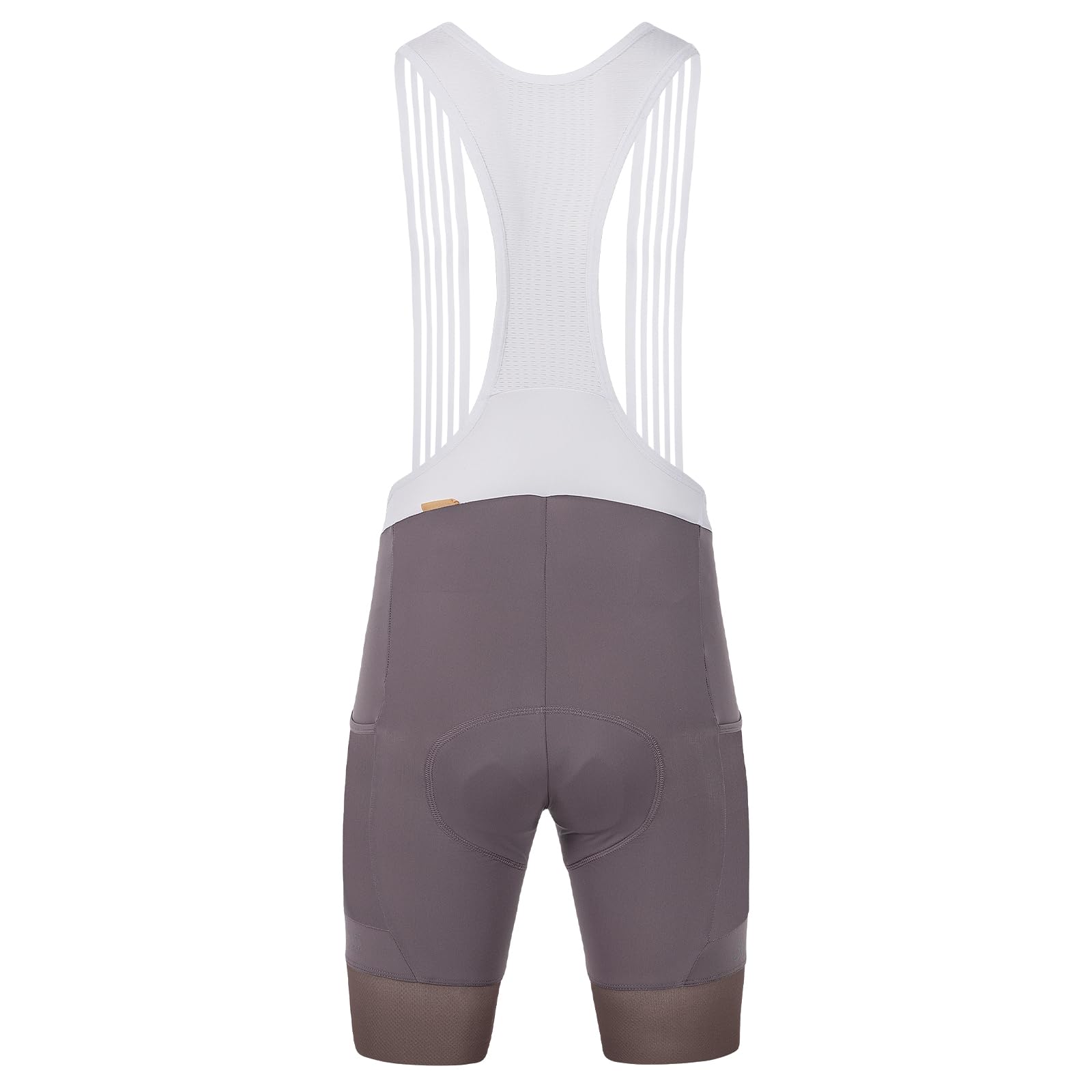 Santic Cuissard à bretelles pour femme - Rembourré - Haute élasticité - Poche latérale en maille