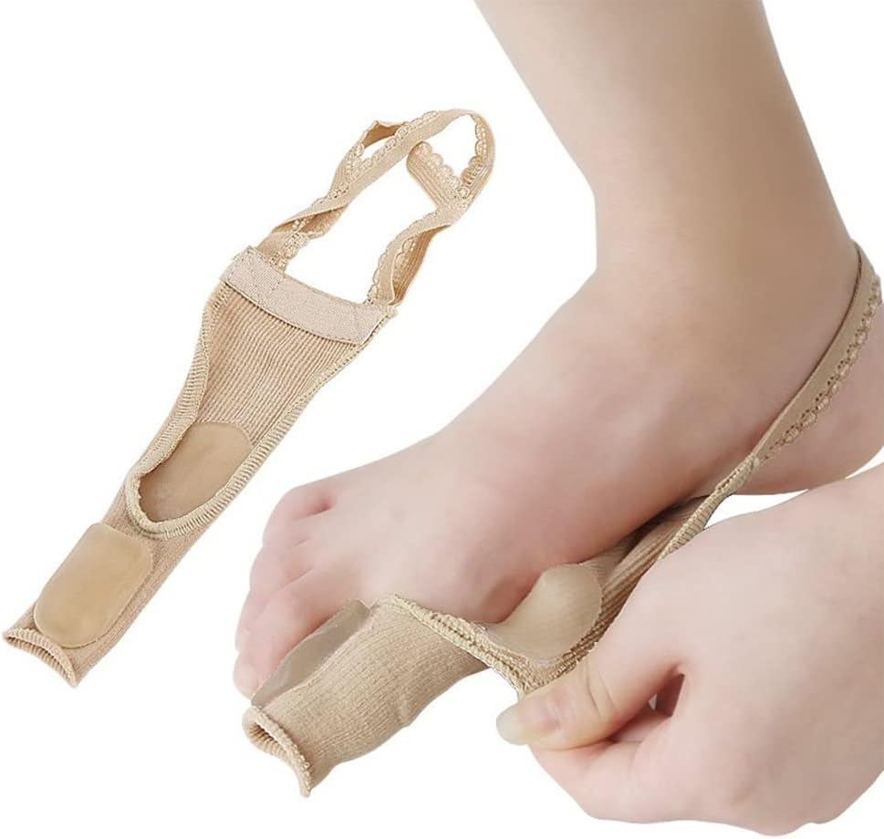 DEAVER Bunion Corrector,Big Toe Straightener, Bunion,Protector Relief Sleeves with and Anti-Slip Strap, Hallux Valgus Orthopedic Bunion Corrector Splint