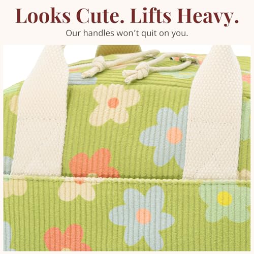 Image of LOVELYWIND Lunch Box for Women Cute Lunch Bags for Women Lunch Tote Bags Reusable Insulated Lunch Box Large Capacity Reusable Insulated Cooler for Work or Travel Gifts or Beach