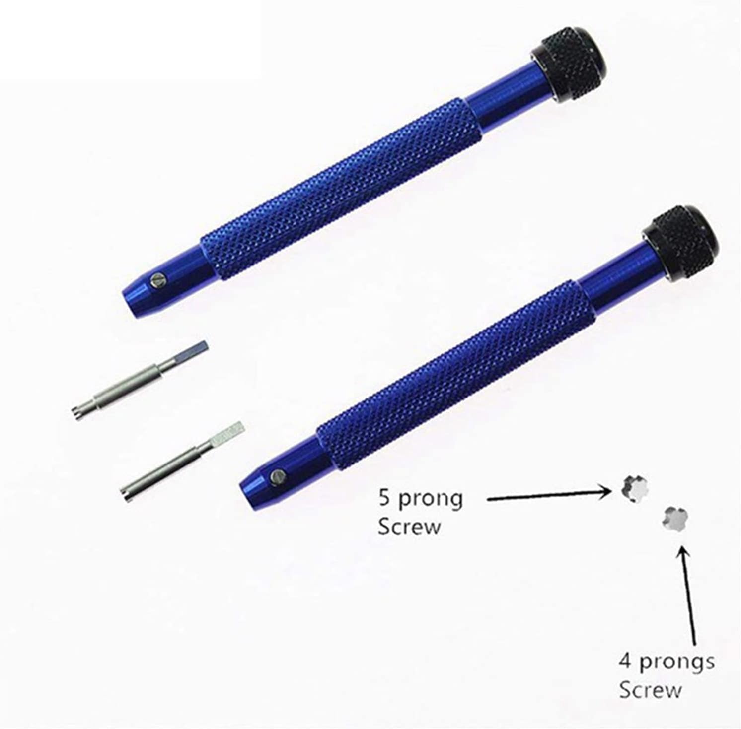 Cacciavite di precisione con lame da 2,75 mm compatibile con RM Watch Change Cinturino in gomma Lunetta Viti posteriori Kit di strumenti di riparazione/30231