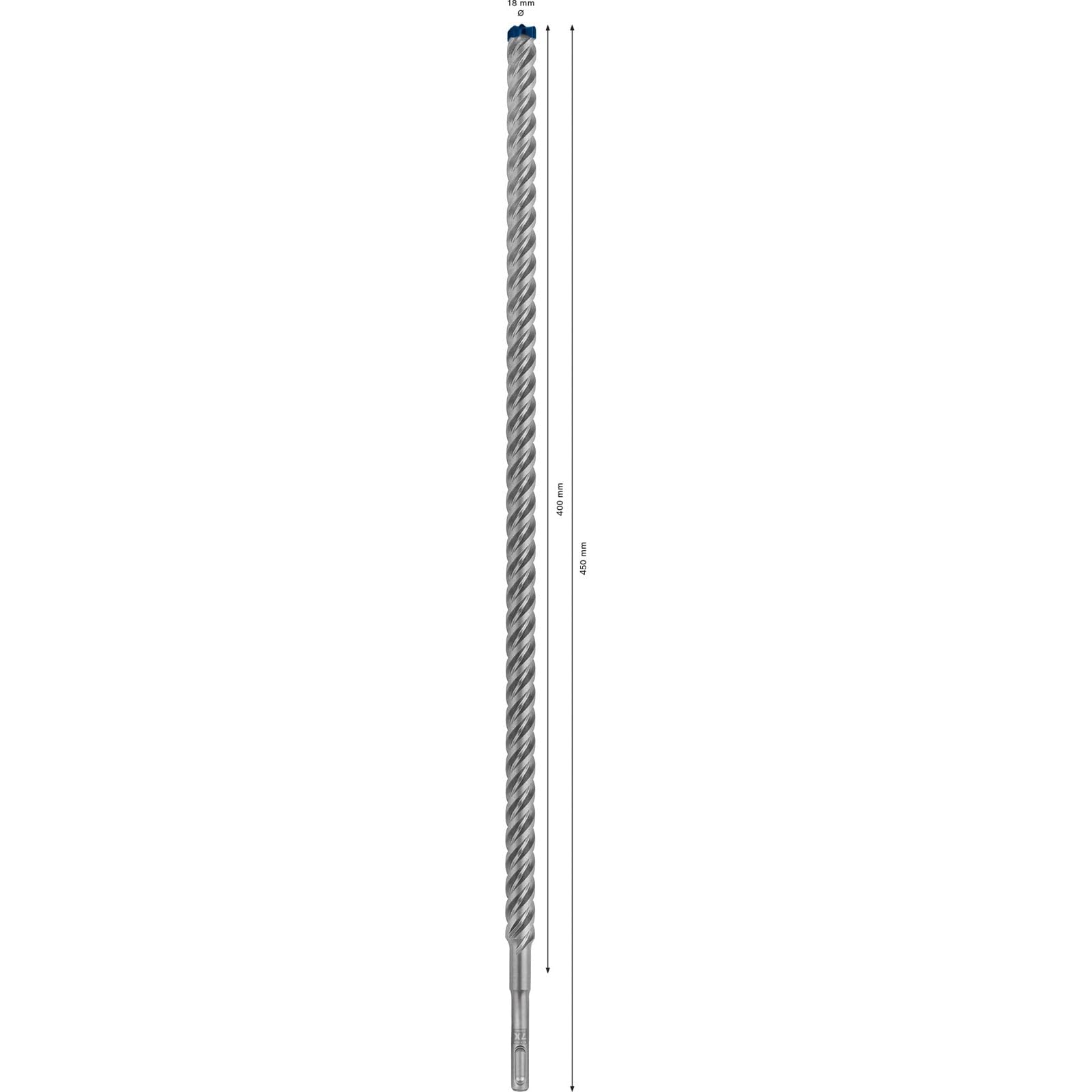 PUNTA CON ATTACCO SDS-PLUS 7X PER MURO