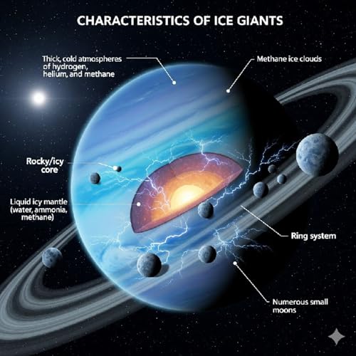 Page de couverture de The Frozen Frontier: Unveiling the Mysterious Ice Giants Uranus and Neptune