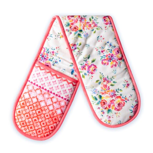 Maison d' Hermine Double Oven Mitts 100% Cotton Double Oven Glove (7"x35")