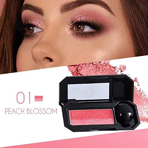 Ggdoo Dual-Color Eyeshadow Highly Pigmented Eyeshadow with Exquisite Glitters and Smooth Texture Waterproof Long-Lasting Eyeshadow Palette Eyeshadow