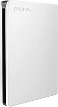 Toshiba Canvio Slim 2TB Portable External Hard Drive USB 3.0, Silver (HDTD320XS3EA) - coolthings.us