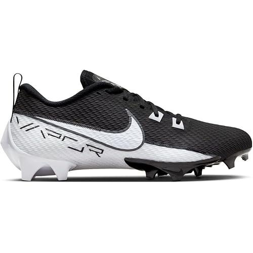 Nike Men's Vapor Edge Speed 360 2 Football Cleats Black White - DA5455-001