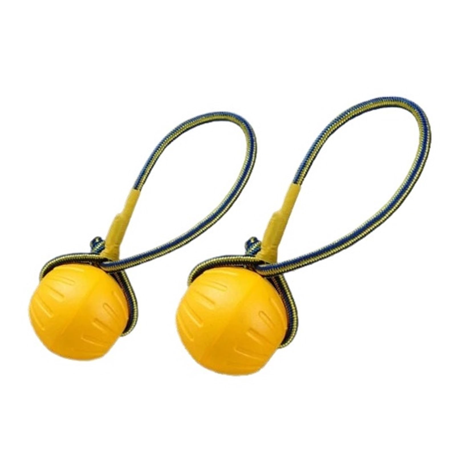 Genérico Anillo de Entrenamiento Mascotas Tirador Juguetes for Perros Pelota for Masticar Juguete Flotante Cachorro Interactivo(9cm Line Ball)