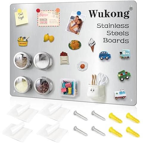 Wukong A3 Stainless Steel Magnetic Memo Board Cover