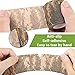 Treaful ACU Camo Wrap Tape, 6 Roll Elastic Bandage for Sport Camping, 2in x 15ft Fabric Breathable Strip for Sticks Ball Camera Flashlight Bicycle