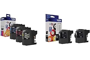 Genuine Brother LC201 (LC-201) Color 5-Pack Ink Cartridge