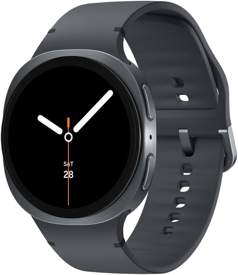 Samsung Galaxy Watch8 AI Smart Watch Sport Band Cushion Design 3nm Processor Health & Sleep Coach Fitness Tracker 44mm Bluetooth Graphite
