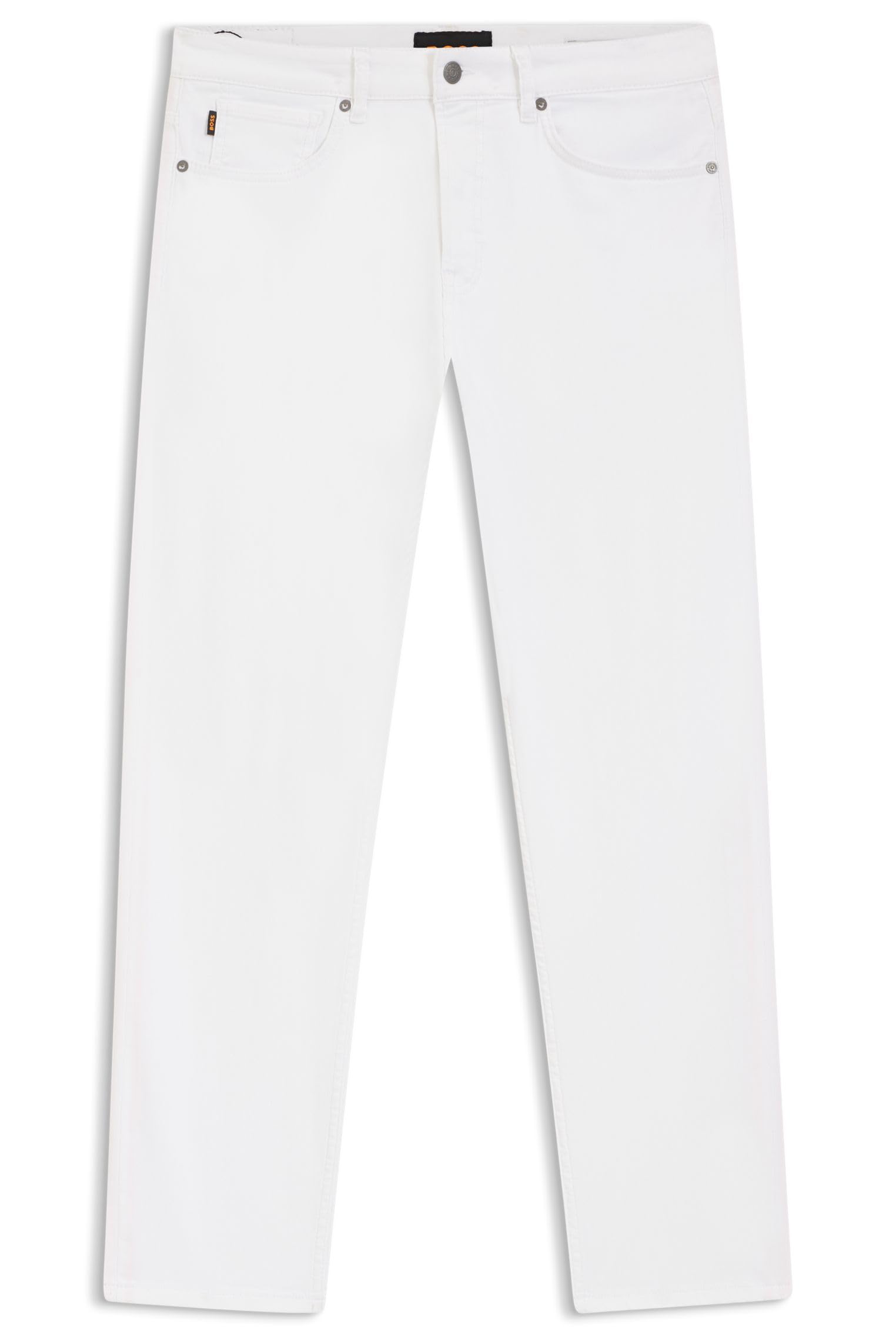 BOSS Men's Jeans Trousers, Natural 106 cm, 32W / 30L