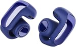 Écouteurs ouverts Bose Ultra - Écouteurs Bluetooth ouverts avec OpenAudio pour la sensibilisation, design clip-on pour le confort, résistant à l'eau, jusqu'à 48 heures de temps de lecture, fumée blanche