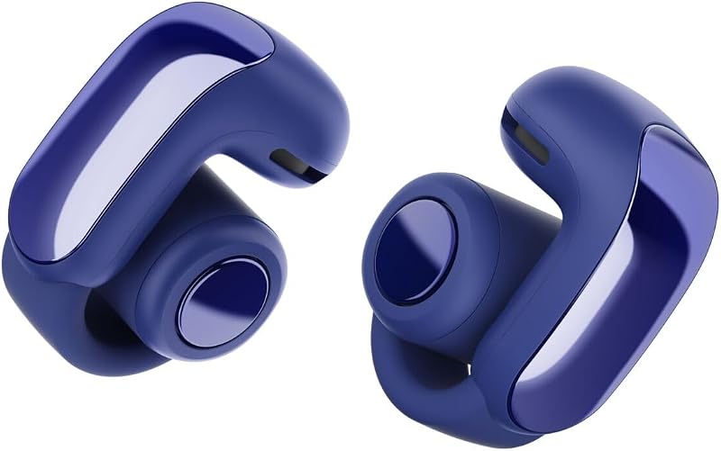 Auriculares ultra abiertos: auriculares Bluetooth abiertos con OpenAudio para concienciación, diseño con clip para mayor comodidad, resistentes al agua, hasta 48 horas de tiempo de reproducción, violeta medianoche, color de edición limitada
