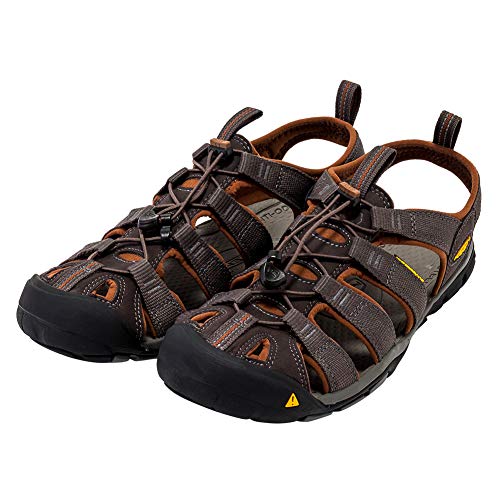 Image of KEEN Men's Clearwater CNX Closed Toe Lightweight Adventure Hiking and Water Sandals
