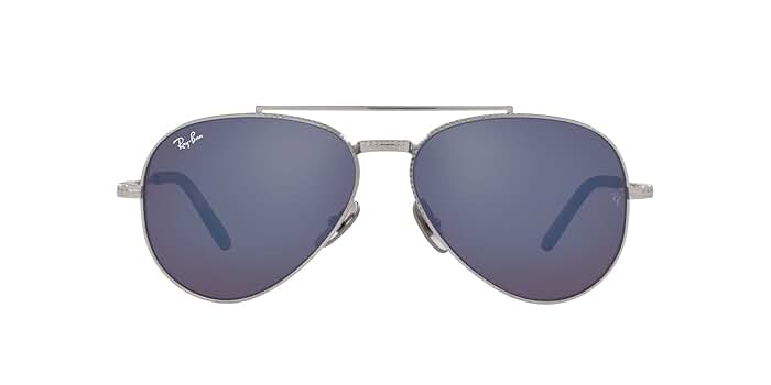 Ray-Ban アビエーターサングラス グレー レイバン公式ストア】 Ray-Ban® RB4423D サングラス