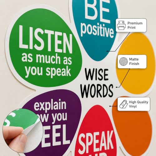 Vinilo Decorativo Wise Words para Cuarto Infantil miniatura 4