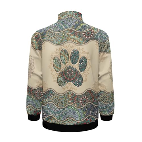 Image of Men's Lightweight Jackets Casual Full Zip Fleece Jacket Men Coats Fashion Long Sleeve Sweatshirt
