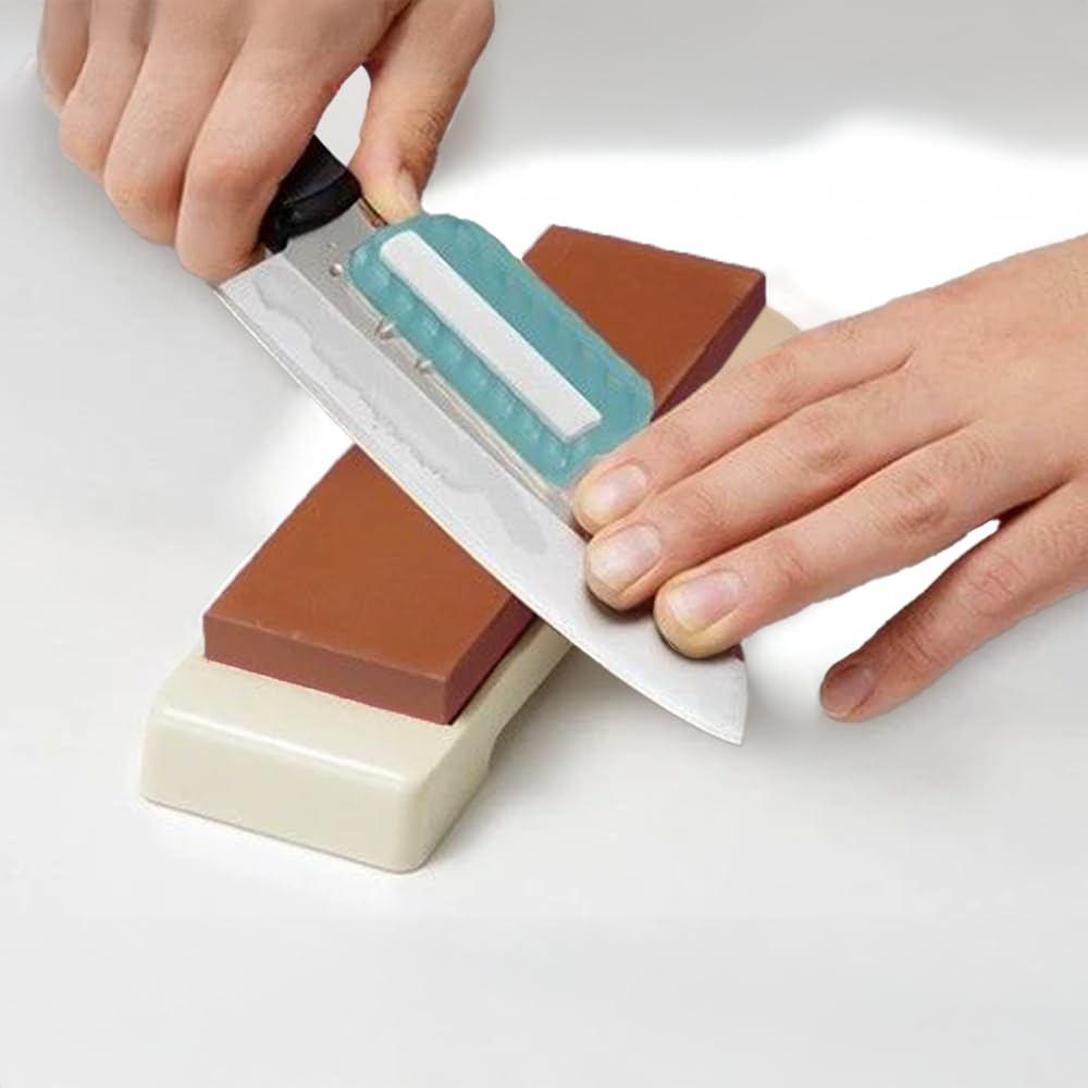 Fuji Cutlery TOGRIP F-441 Knife Sharpener Aid, Blue, 3.1 x 1.3 x 0.7 inches (80 x 33 x 18 mm)