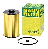 MANN-FILTER Ölfilter HU 7020 z / Ölfilter Satz mit Dichtung / Dichtungssatz / Maße (mm): H = 103 ; A = 65 ; D = 65 ; B = 21 ; C 27 / Premium-Filter in Erstausrüstungsqualität