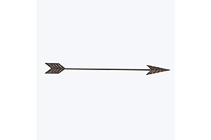 Young's Inc. Metal Wall Arrow - 18&quot; L x 2&quot; H -...
