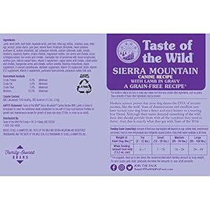 Taste-of-the-Wild-Sierra-Mountain-Canine-Recipe-with-Lamb-in-Gravy-132oz - Cucciolini Doodles   Taste-of-the-Wild-Sierra-Mountain-Canine-Recipe-with-Lamb-in-Gravy-132oz