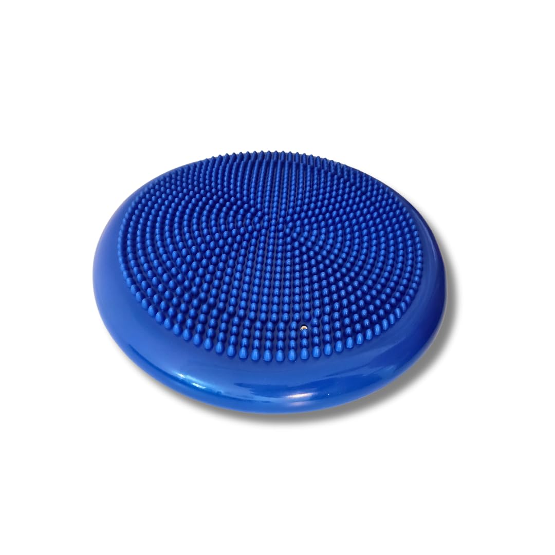 Balance Cushion Fitness Exercise Balance Stability Disc - Premium Inflatable Wobble Cushion for Core Strength, Stability, Posture & Rehabilitation Office Chair Support - Includes Pump (B0CLGLDW6L) Amazon Price History, Amazon Price Tracker