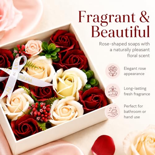 Ideal Swan Rose Bath Soap - Floral Scented Luxury