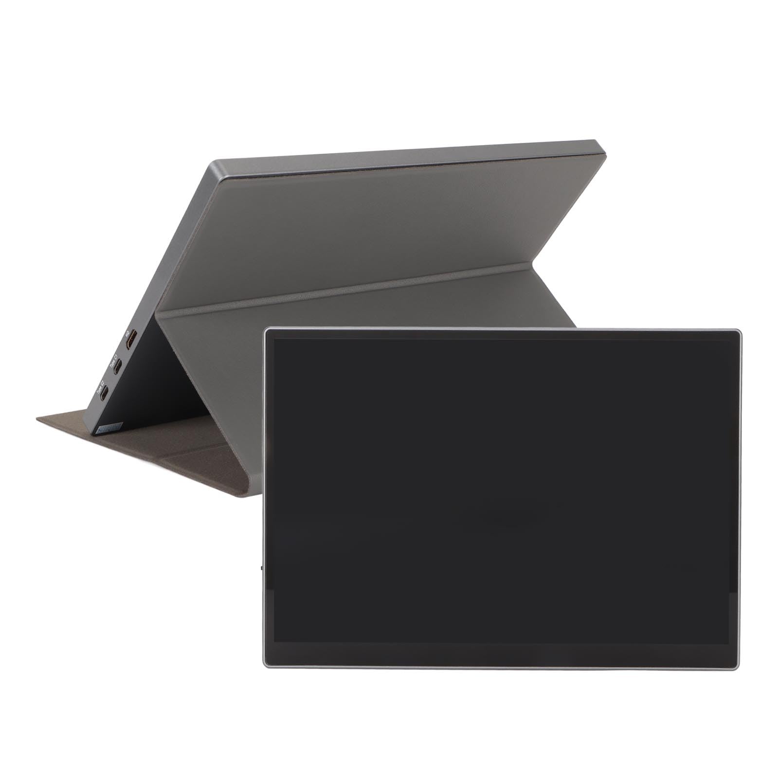 Przenośny Monitor, 10,5-calowy Ekran Dotykowy FHD IPS 1080P, Wyświetlacz Komputerowy USB C HDMI z inteligentną osłoną, Zewnętrzny Monitor do Gier do Konsoli Steam, Switch,