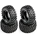 Power Hobbies Powerhobby 24 1.0â€ Micro Rock Crawler Tires (4) 124 Axial SCX24 Carisma MSA-1E Associated Enduro24 RCW4D Rascal (Defender)