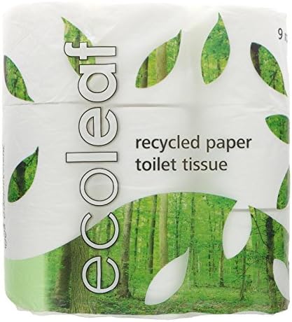 EcoleafFrom Suma Ecoleaf Toilet Tissue 9 Rolls (Pack of 5, Total 45 Rolls)