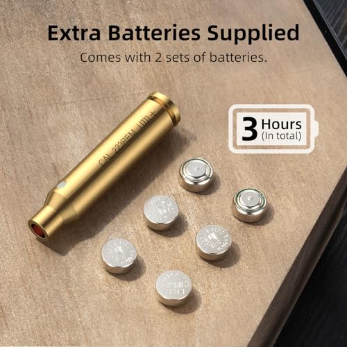 EZshoot 223 5.56mm Laser Bore Sight