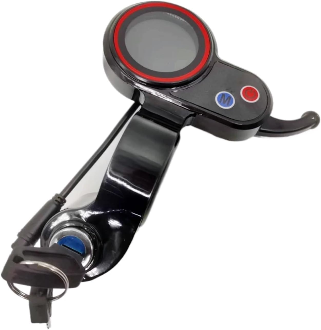 Écran LCD de pièces de Kickscooter, for Hitway, for écran de Scooter électrique H5 avec accessoires de tableau de bord d'instrument de verrouillage Instrument de communication d'affichage de sc