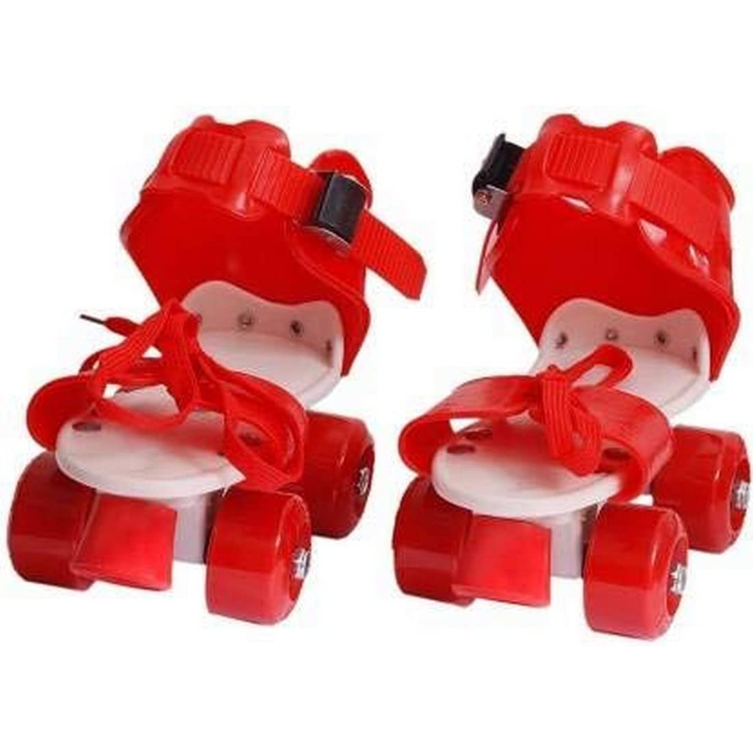 Peledianstar Roller Skates for Kids Age 5-12 Years Adjustable 4 Wheel Skating Shoes Very Smooth (Multi Color)