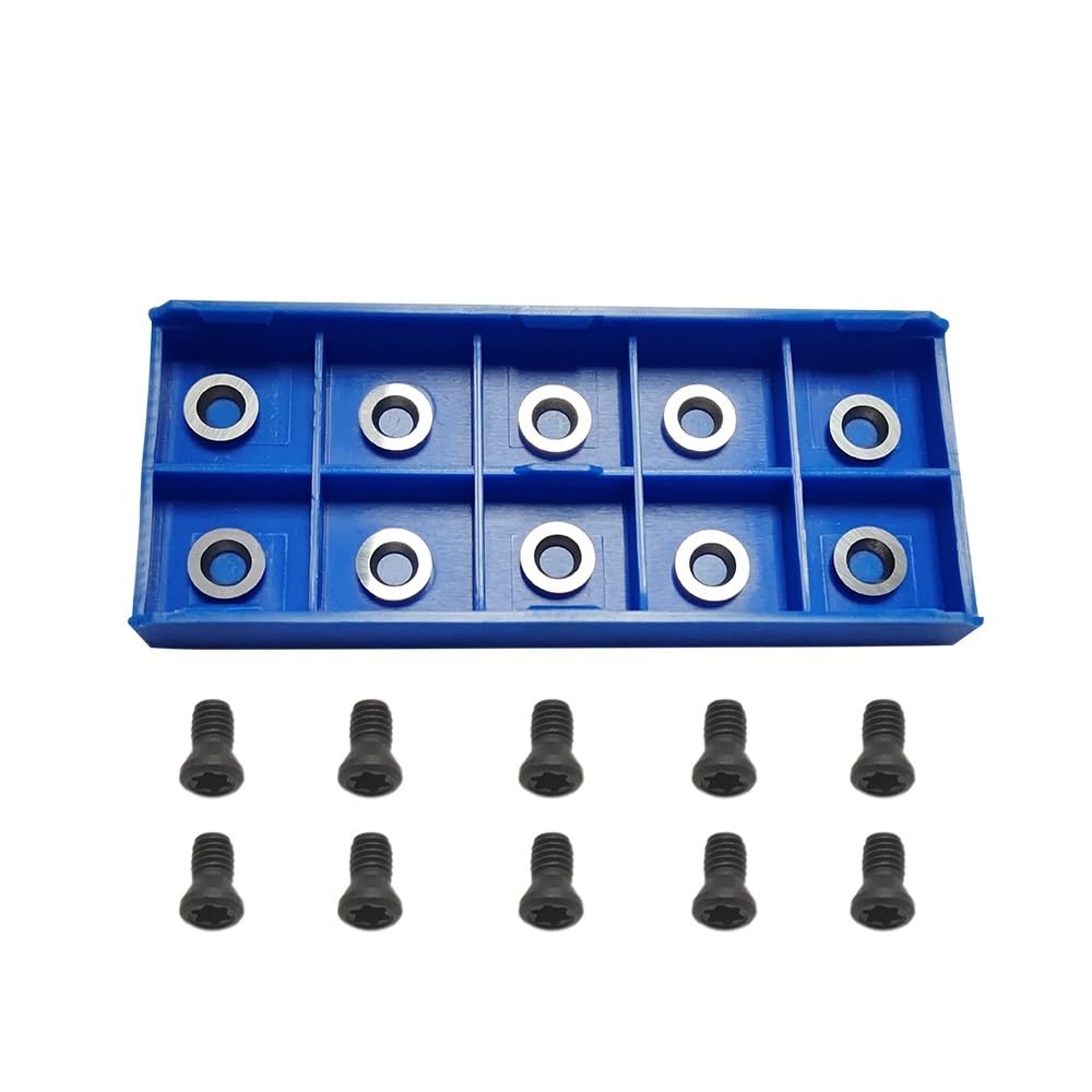 Ci5 8.9mm Round Carbide Inserts Cutters for DIY Lathe Wood Turning Tool Accessories 10pcs
