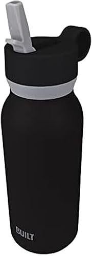 Built Botella en cascada de 32oz con tapa de pajita de boca ancha y filtro negro disponible en Yaxa Guatemala