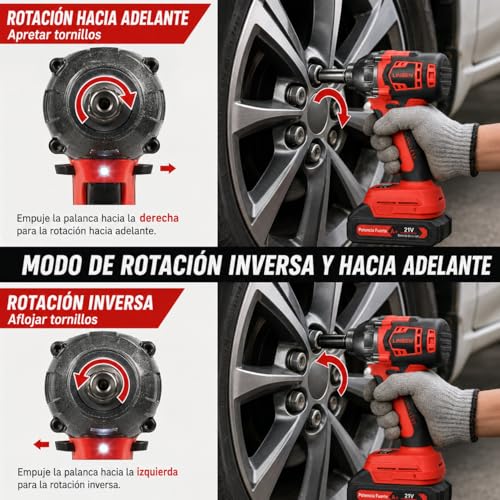 Pistola de impacto inalámbrica 6 Imagen adicional