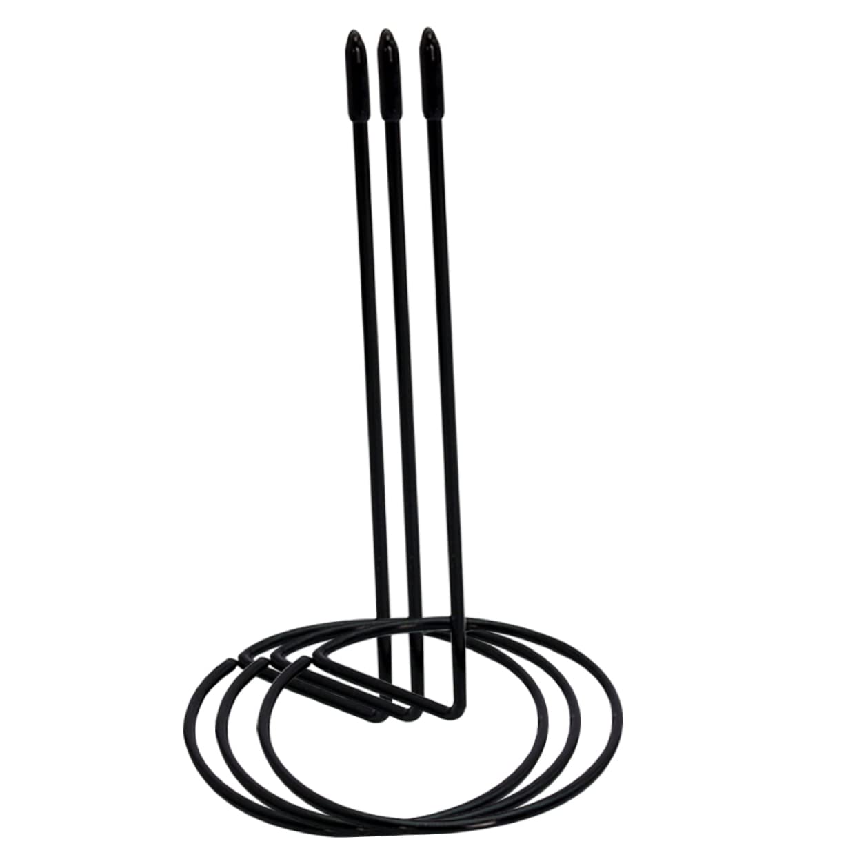 HOMSFOU 3Pcs Stainless Steel Receipt Holder Spike Ticket Stabber for Organizing Bills Checks and Memos Compact Desktop Storage for Home and Office