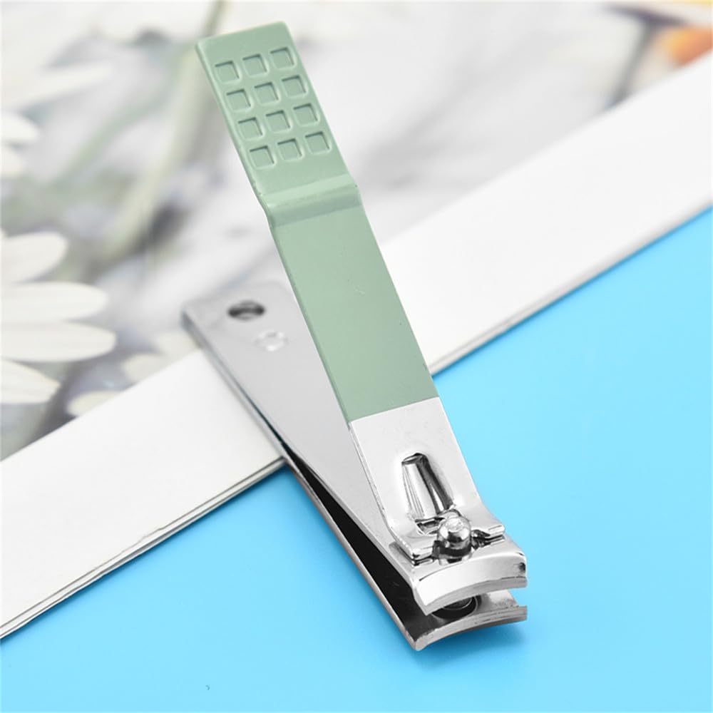 Nagelknipser Set, Edelstahl Maniküre und Pediküre Werkzeug Kit mit Cutters, Schere und Ohrlöffel für den Haushalt