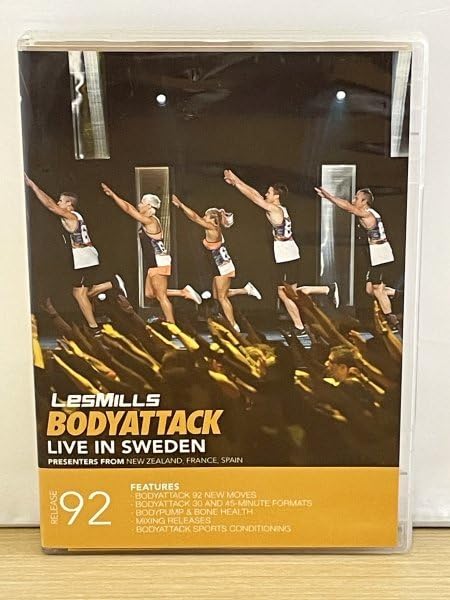 Amazon.co.jp: ◇レスミルズ ボディアタック 92 教習用 DVD+CD+