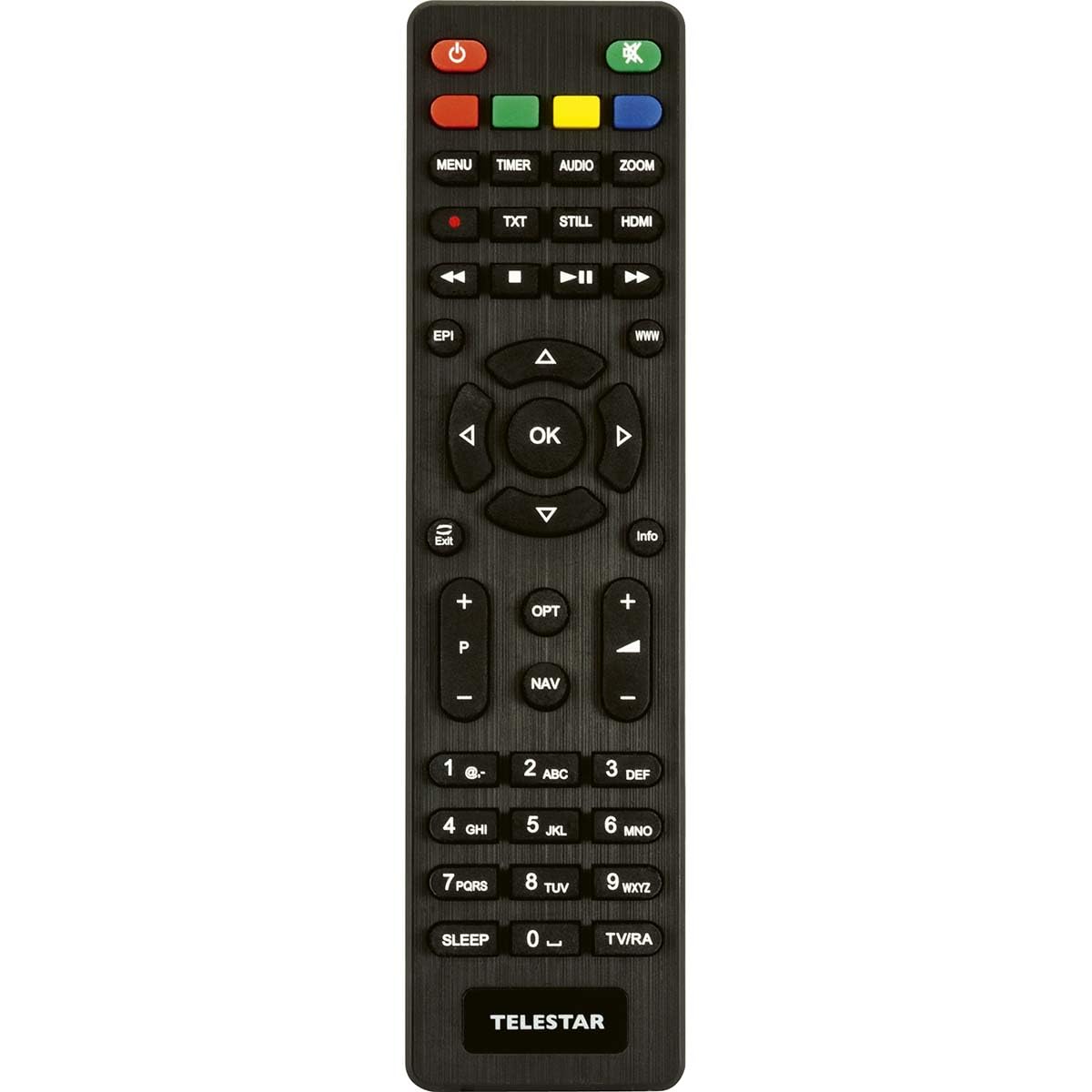 TELESTAR MAX T2 HD – DVB-T2 Receiver (inkl. 3 Monate freenet TV, auch geeignet für DVB-C, HDMI, Scart, Metallgehäuse) – Schwarz