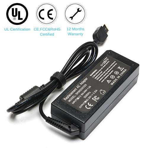 Lqm® 20V 3.25A 65W Ac Adapter Battery Charger Power Supply For Lenovo Yoga 2 11 11S 13 2 Pro, Flex 2 15 15D 14 10,Ideapad S210 U430 U530,Compatible Flex G40 G50 13 13-2191 2191-2Xu 2191-33U #TOP4