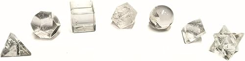 WOW a vidrio cuarzo 7piedras Geometría Sagrada Sets Gemstone Platonic Solid parte superior Calidad de Grado Merkaba estrella wterciopelo atractivo WOW a vidrio cuarzo 7piedras Geometría Sagrada Sets Gemstone Platonic Solid parte superior Calidad de Grado Merkaba estrella wterciopelo atractivo
