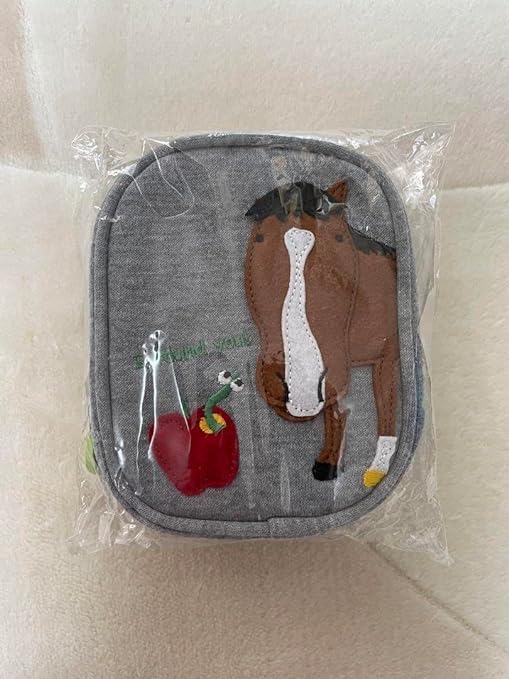 Amazon.co.jp: おがわじゅり 馬さんシリーズ ポーチ : おもちゃ