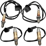 Automotive-leader 4Pcs Upstream Downstream Oxygen O2 Sensor Replacement for BMW 545I 645CI 4.4L V8 Fits Manual...