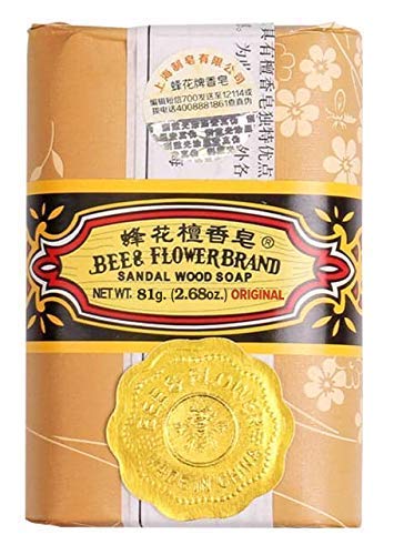 Bee & Flower Sandalwood Soaps (Original Bee and Flower 12 Bars x 81g)