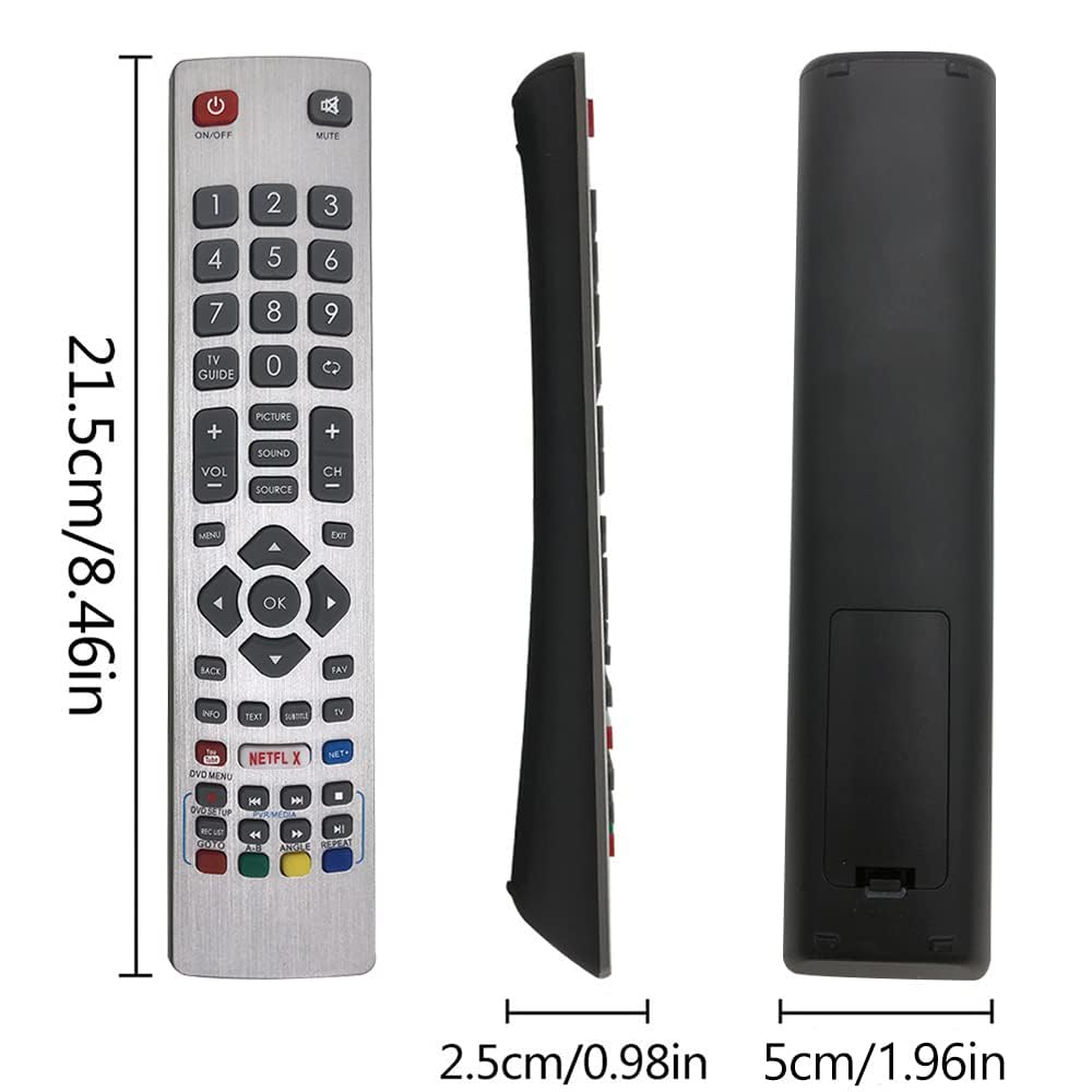 Telecomando universale per televisione Sharp, LinQ - nero - Italiano